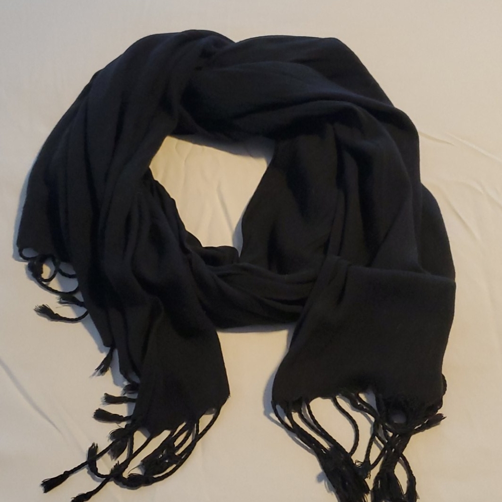 Black scarf or wrap